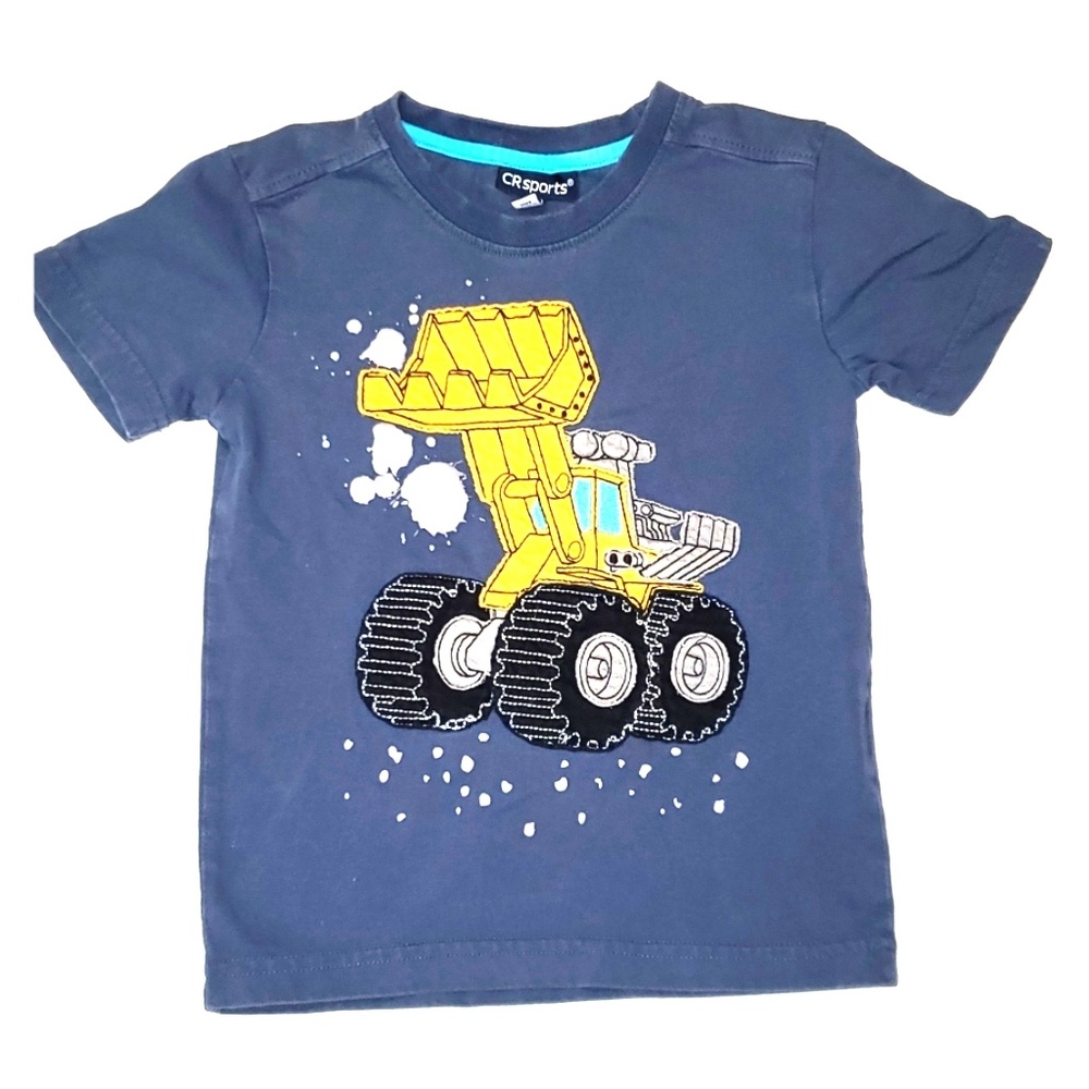 Boys Construction Truck t-shirt sz 3T